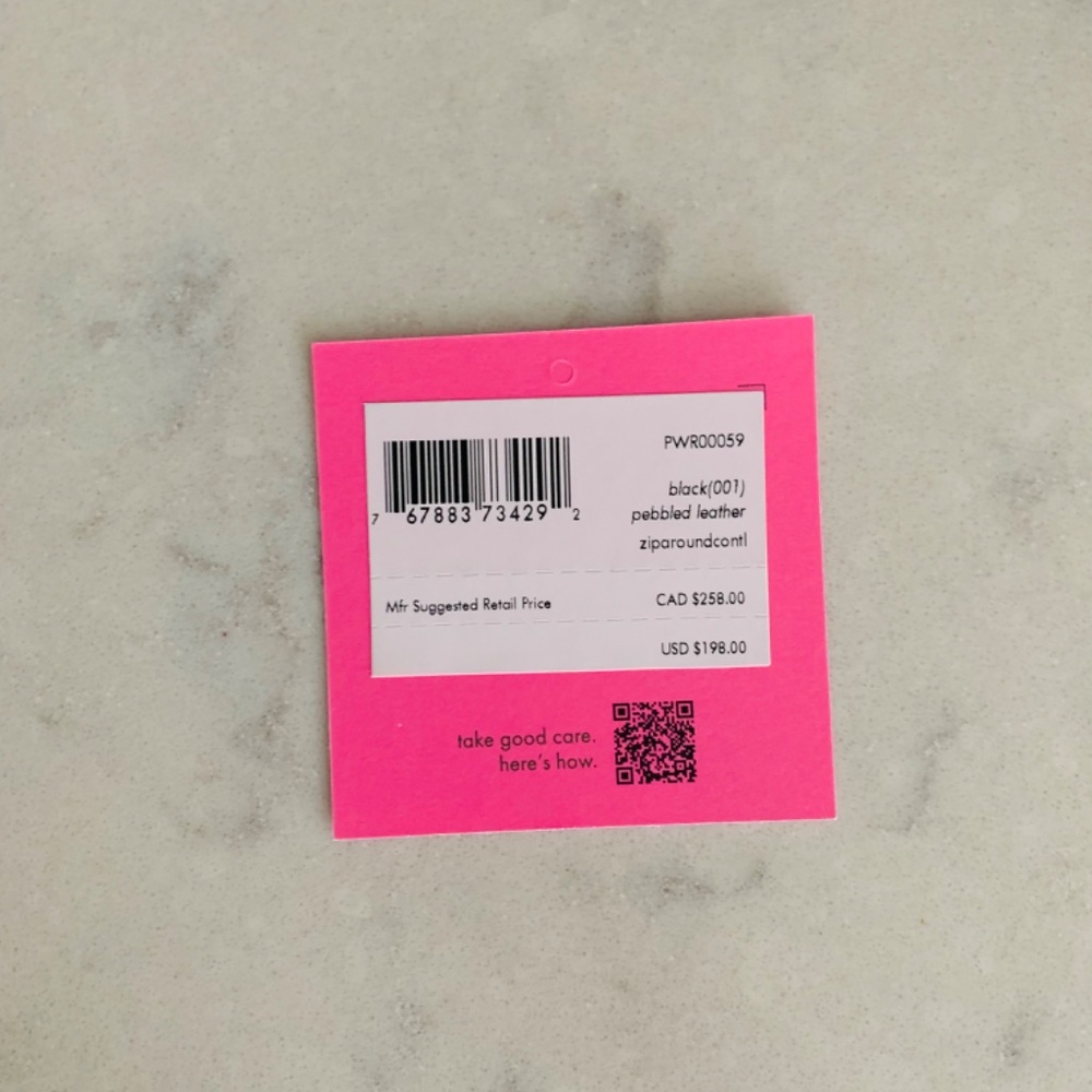 NWT Kate Spade New York Roulette Zip Around Continental Wallet - Picture 8 of 10
